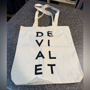Devialet Canvas Tote Market Bag Audiophile Gift Carryall Rare Promotional Merch